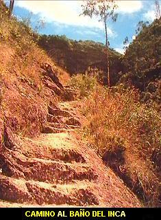 Trail to the Inca
  bath