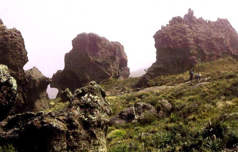 Cerro de Arcos rock formations